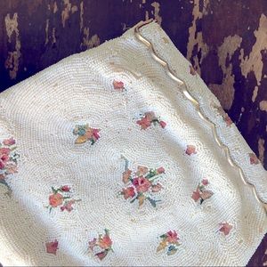 Vintage Hand Beaded Clutch